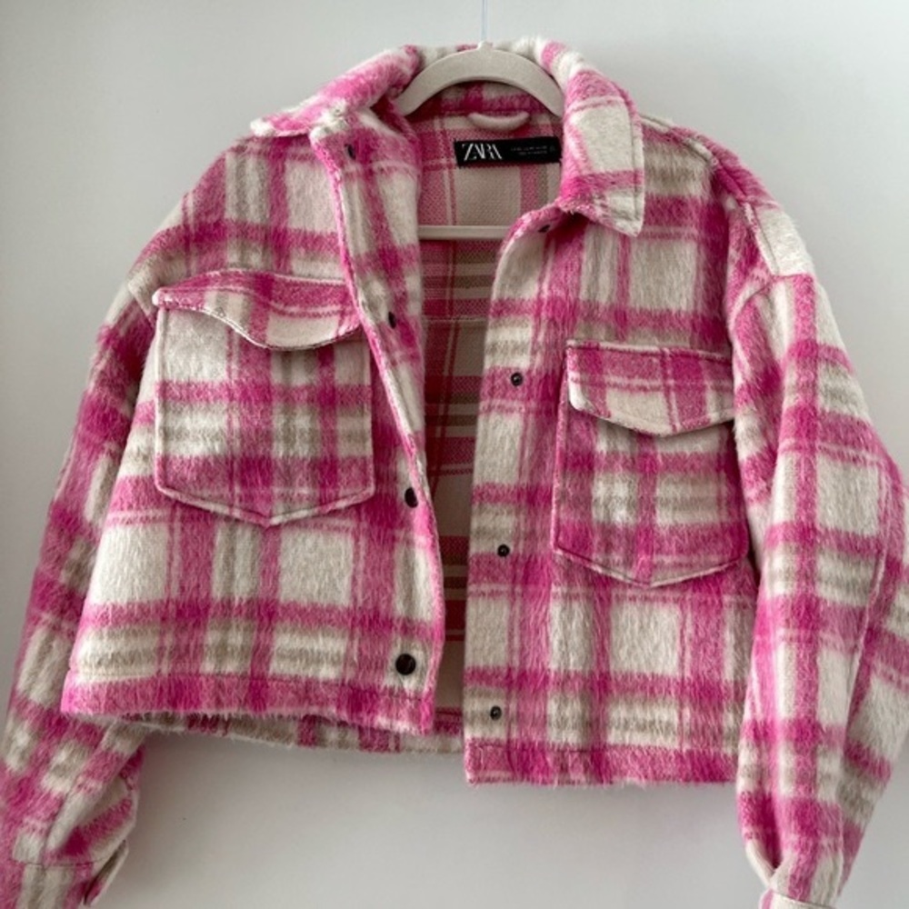 Zara Crop Oversized Jacket